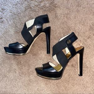 Michael Kors strappy black heels